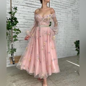 Elegant spring inspired dress
